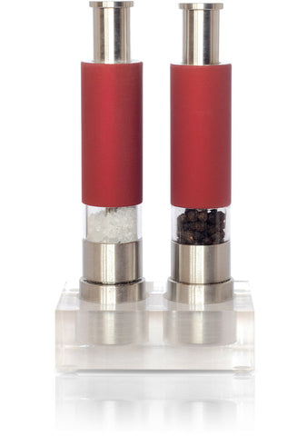 Reflex Red Salt and Pepper Grinder Set