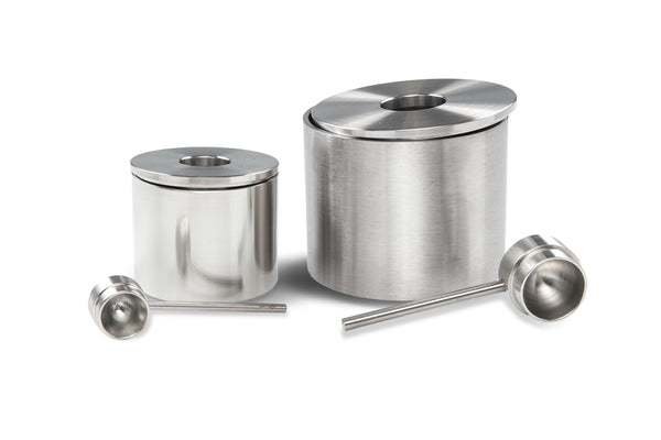 Spice Container With Built-In Spoon